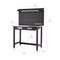 Seville Classics UltraHD Lighted Workcenter w/ Stainless Steel Top and Pegboard
